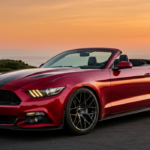 2015 Mustang Convertable Cherry Red 700 HP