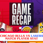 Chicago Bulls VS Lakers Match Player Stat