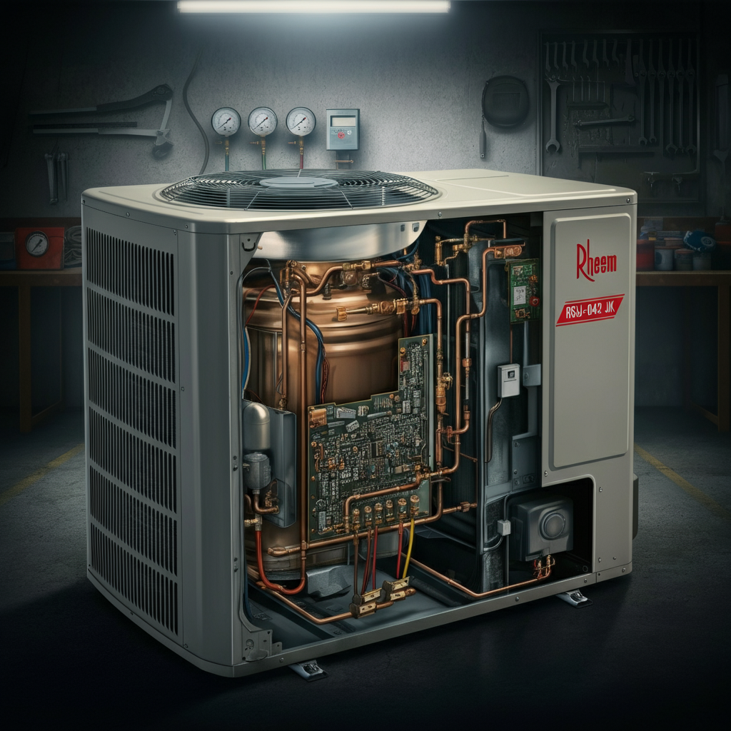 How Much Freon Does a Rheem RSNJ-A042 JK Take