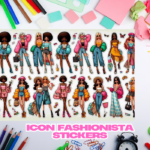 Icon Fashionista Stickers
