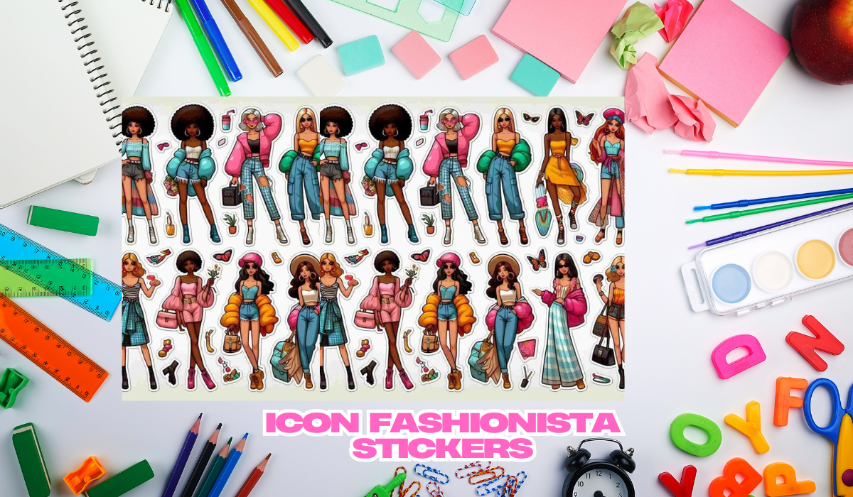 Icon Fashionista Stickers