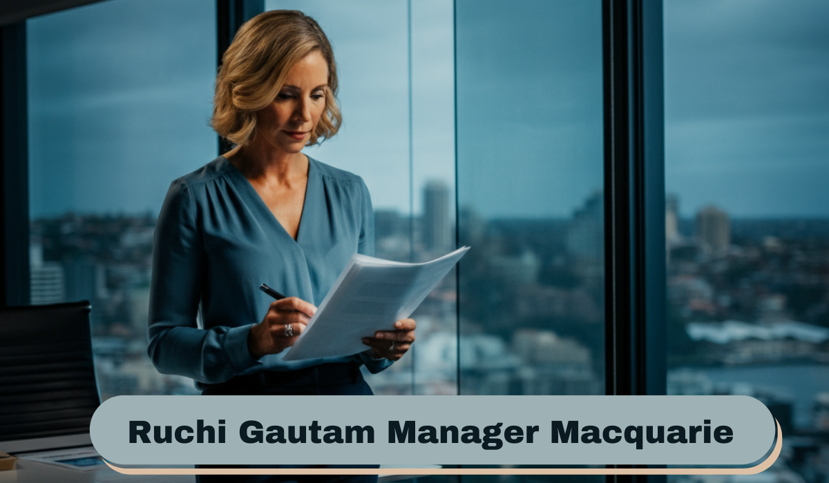 Ruchi Gautam Manager Macquarie