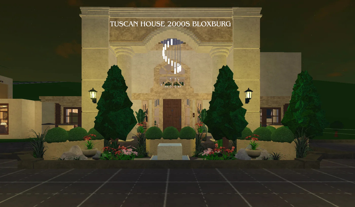 Tuscan House 2000s Bloxburg