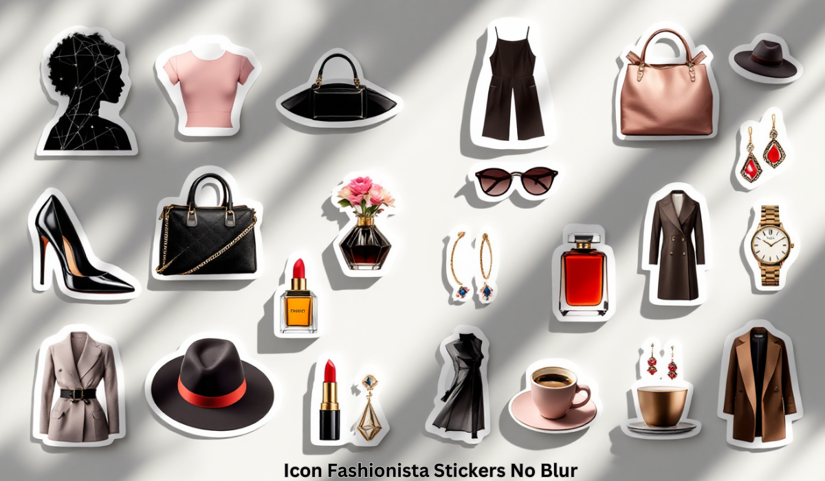 Icon Fashionista Stickers No Blur