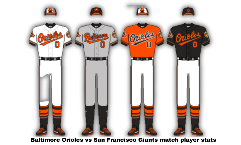 Baltimore Orioles vs San Francisco Giants match player stats